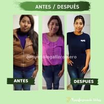 Antes y después de acompañamiento nutricional