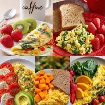 Ideas de desayuno con huevo y fruta